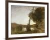 The Shepherd's Star, 1864-Jean-Baptiste-Camille Corot-Framed Giclee Print