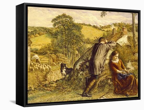 The Shepherd's Suit Rejected, 1867-William Vandyke Patten-Framed Stretched Canvas