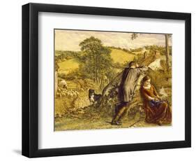 The Shepherd's Suit Rejected, 1867-William Vandyke Patten-Framed Premium Giclee Print