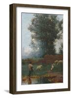 The Shepherd-Charles Wellington Furse-Framed Giclee Print