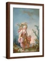 The Shepherdess, 1748-52-Jean-Honore Fragonard-Framed Giclee Print