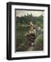 The Shepherdess-Francesco Paolo Michetti-Framed Giclee Print