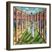 The Shepherdess-PJ Crook-Framed Giclee Print