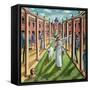 The Shepherdess-PJ Crook-Framed Stretched Canvas