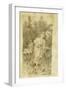 The Shepherdess-Francesco Paolo Michetti-Framed Giclee Print