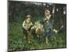 The Shepherdesses-Francesco Paolo Michetti-Mounted Premium Giclee Print