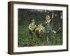 The Shepherdesses-Francesco Paolo Michetti-Framed Giclee Print