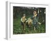 The Shepherdesses-Francesco Paolo Michetti-Framed Giclee Print