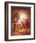 The Shepherds Finding the Infant Christ Lying in a Manger-William Brassey Hole-Framed Giclee Print