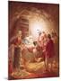 The Shepherds Finding the Infant Christ Lying in a Manger-William Brassey Hole-Mounted Giclee Print