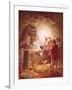 The Shepherds Finding the Infant Christ Lying in a Manger-William Brassey Hole-Framed Giclee Print