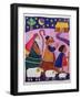 The Shepherds Journey to Bethlehem-Cathy Baxter-Framed Giclee Print