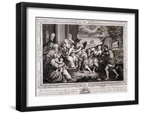 The Shepherds Offering Gifts to Christ, 1733-Jacopo Palma-Framed Giclee Print