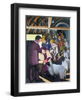 The Shepherds Went to See the Baby, 1998-Dinah Roe Kendall-Framed Giclee Print