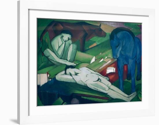 The Shepherds-Franz Marc-Framed Giclee Print