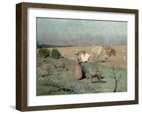 The Shepherds-Henri Martin-Framed Giclee Print