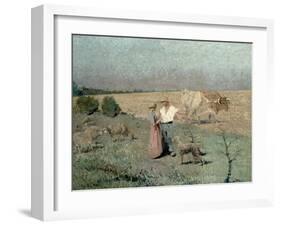 The Shepherds-Henri Martin-Framed Giclee Print