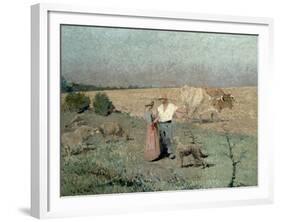 The Shepherds-Henri Martin-Framed Giclee Print