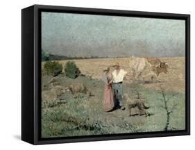 The Shepherds-Henri Martin-Framed Stretched Canvas