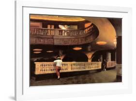 The Sheridan Theatre, c.1928-Edward Hopper-Framed Art Print