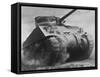 The Sherman Tank Was the Primary Battle Tank of the U. S. and Western Allies from 1942-45-null-Framed Stretched Canvas