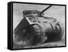 The Sherman Tank Was the Primary Battle Tank of the U. S. and Western Allies from 1942-45-null-Framed Stretched Canvas