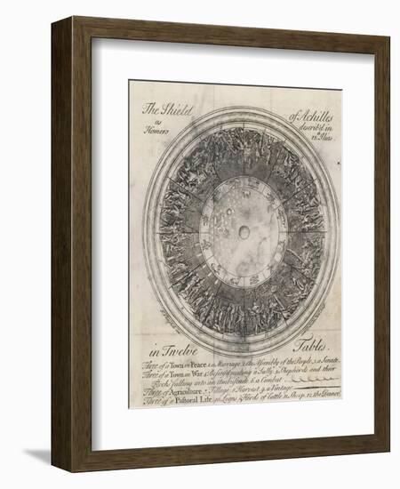 The Shield of Achilles in 12 Tables: 3 of a Town in Peace-Samuel Gribelin-Framed Photographic Print