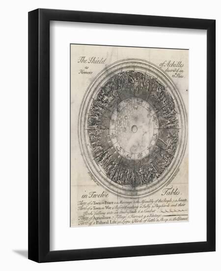 The Shield of Achilles in 12 Tables: 3 of a Town in Peace-Samuel Gribelin-Framed Photographic Print