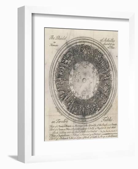 The Shield of Achilles in 12 Tables: 3 of a Town in Peace-Samuel Gribelin-Framed Photographic Print