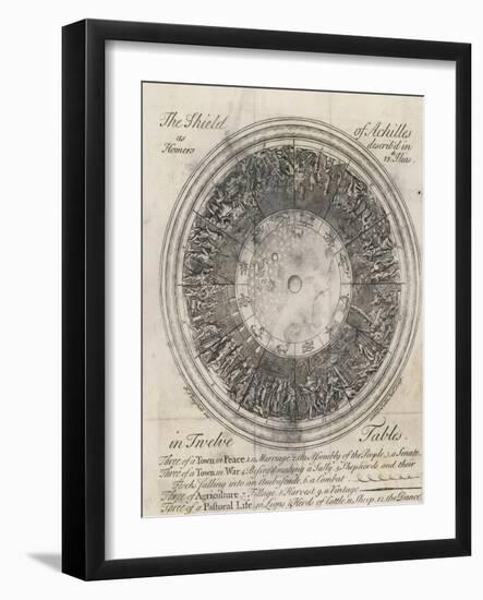 The Shield of Achilles in 12 Tables: 3 of a Town in Peace-Samuel Gribelin-Framed Photographic Print