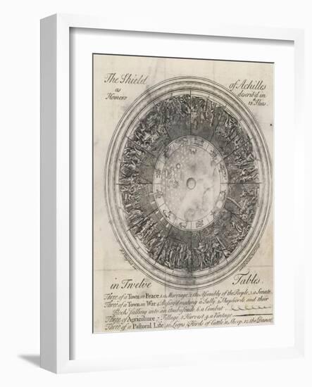 The Shield of Achilles in 12 Tables: 3 of a Town in Peace-Samuel Gribelin-Framed Photographic Print