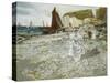 The Shingle Beach-James Kay-Stretched Canvas