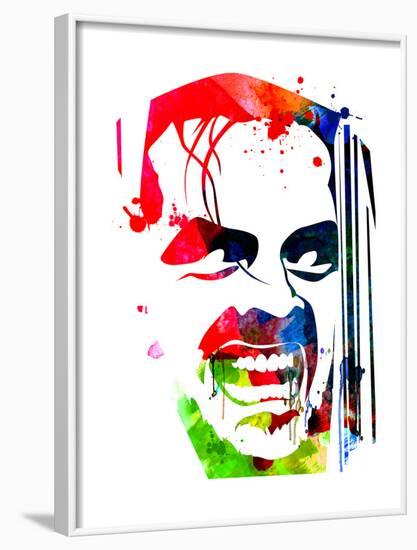 The Shining Watercolor-Lora Feldman-Framed Art Print