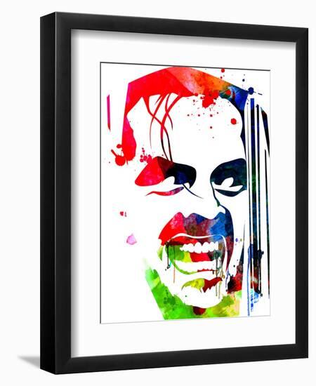 The Shining Watercolor-Lora Feldman-Framed Art Print