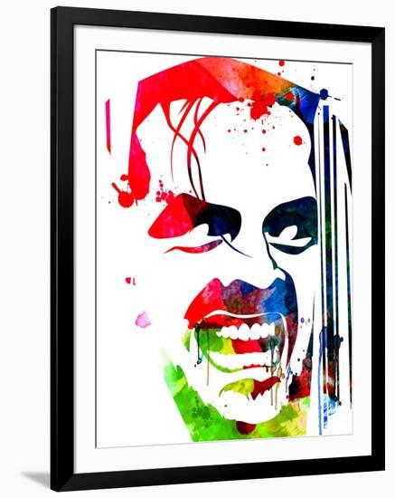 The Shining Watercolor-Lora Feldman-Framed Art Print