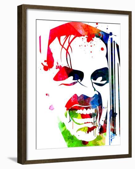 The Shining Watercolor-Lora Feldman-Framed Art Print