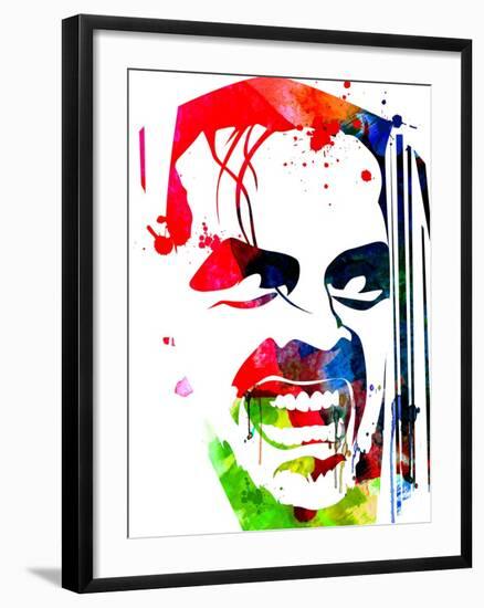 The Shining Watercolor-Lora Feldman-Framed Art Print