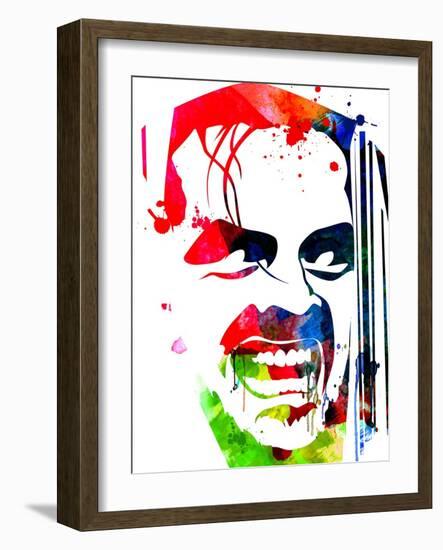 The Shining Watercolor-Lora Feldman-Framed Art Print