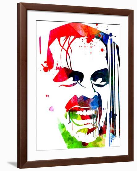 The Shining Watercolor-Lora Feldman-Framed Art Print