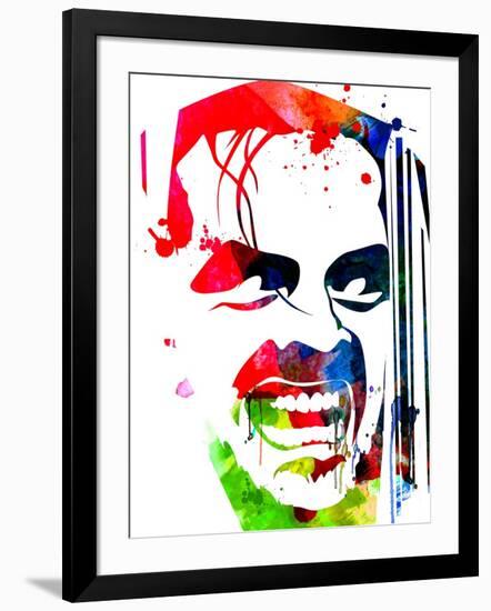 The Shining Watercolor-Lora Feldman-Framed Art Print