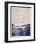 The Ship as It was Encountered by the Dei Gratia-null-Framed Art Print