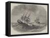 The Ship Bengal Rescuing the Crew of The Child of the Regiment-null-Framed Stretched Canvas