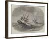 The Ship Bengal Rescuing the Crew of The Child of the Regiment-null-Framed Giclee Print