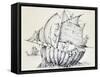 The Ship, C1850-1890-Stanislas Lepine-Framed Stretched Canvas