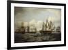 The Ship Castor and Other Vessels in Choppy Sea, 1802-Thomas Luny-Framed Giclee Print