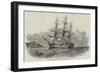 The Ship Centaur, of Calcutta, Lost on the Coast of Arabia-null-Framed Giclee Print