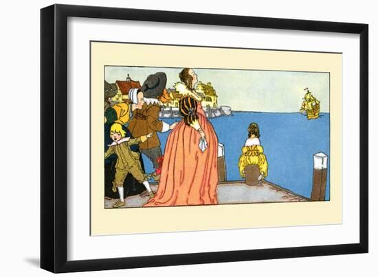 The Ship Comes In-Maud & Miska Petersham-Framed Art Print