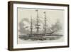 The Ship Hibernia, Built at Quebec-null-Framed Giclee Print