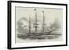 The Ship Hibernia, Built at Quebec-null-Framed Giclee Print