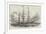 The Ship Hibernia, Built at Quebec-null-Framed Giclee Print